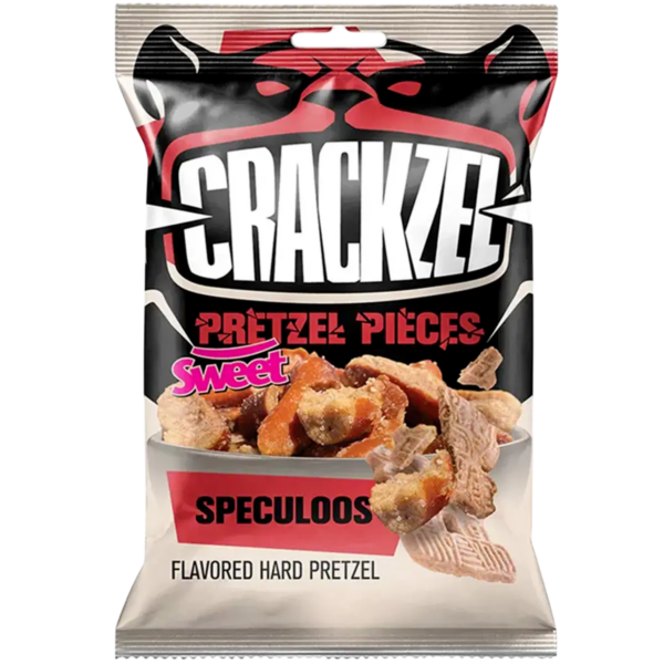 Crackzel Pretzel Pieces Speculoos 85g