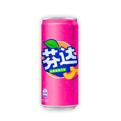 Fanta White Peach Asia 330mI