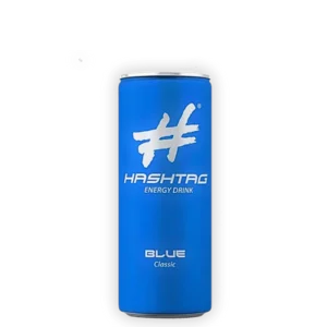 Hashtag+ BLUE Classic Energy Drink 250ml