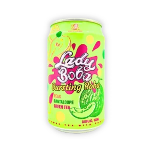Lady Boba Pear Cantaloupe Green Tea 320ml