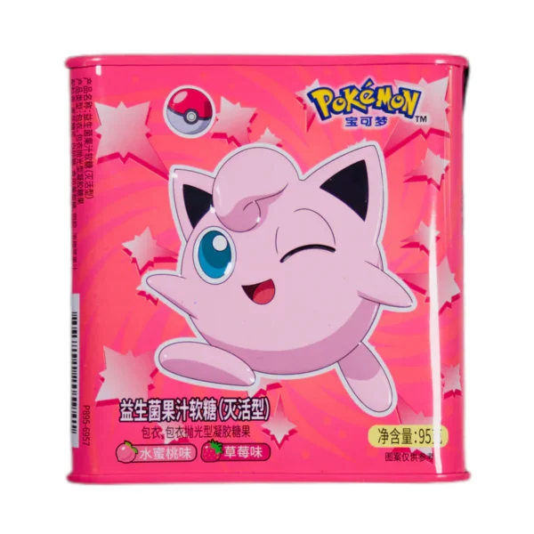 Pokemon Juice Fudge Strawberry & Peach Asia 95g