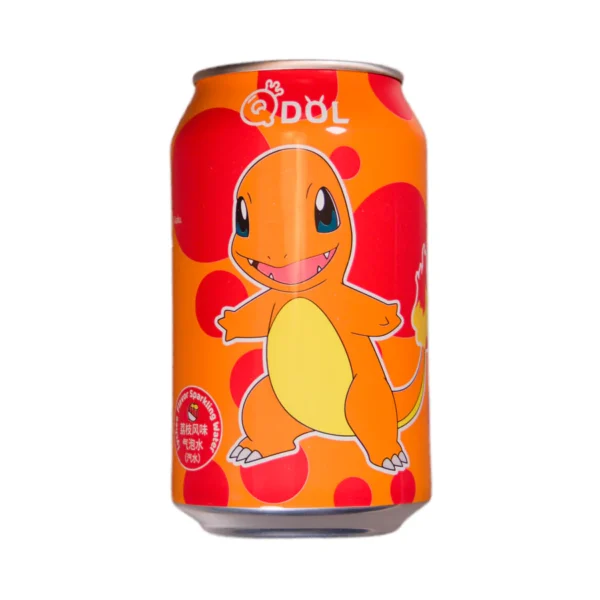 Qdol Pokemon Lychee Flavor Sparkling Water
