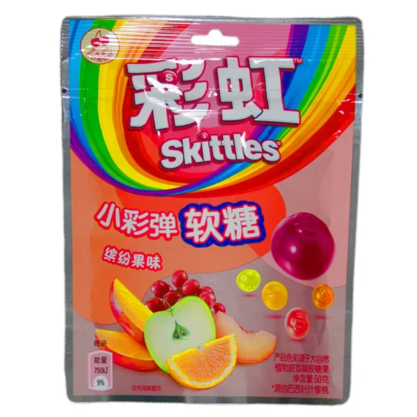Skittles Gummies Fruit Mix Asia 50g Skittles Gummies Fruit Mix Asia 50g