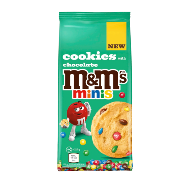 Soft Baked Cookies M&M`s Mini´s 180g