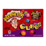 Warheads Cubes Sour, Sweet & Fruity Theatre Box 113g