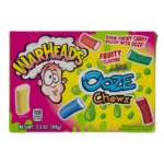 Warheads Ooze Chewz Fruity Flavors Theatre Box
