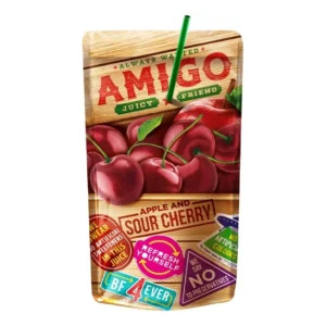 Amigo Apple and Sour Cherry Juicy Friend 200 ml