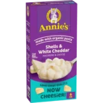 Annie`s Shells & White Cheddar Macaroni & Cheese 170g