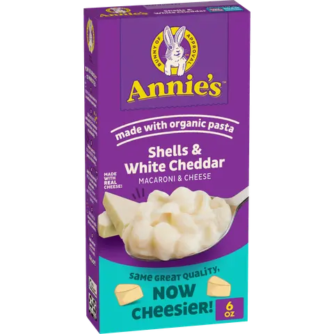 Annie`s Shells & White Cheddar Macaroni & Cheese 170g