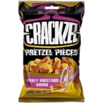 Crackzel Pretzel Pieces Honey Mustard Onion 85g