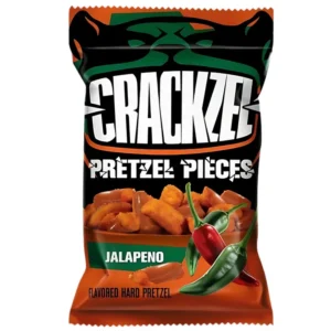 Crackzel Pretzel Pieces Jalapeno 85g