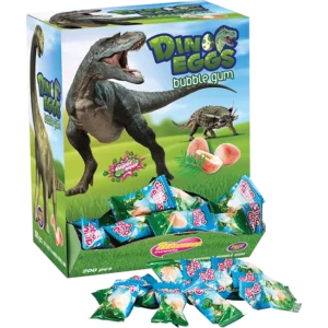 Dino Eggs Tutti Frutti Flavoured Bubble Gum