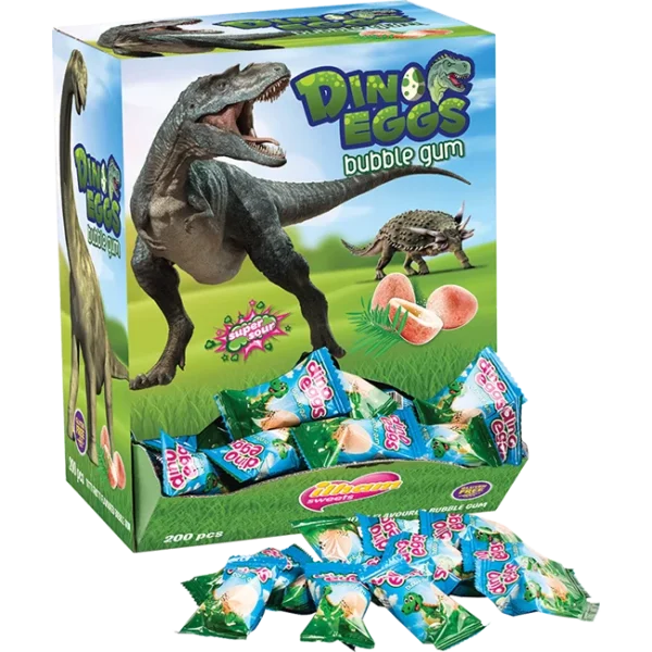 Dino Eggs Tutti Frutti Flavoured Bubble Gum