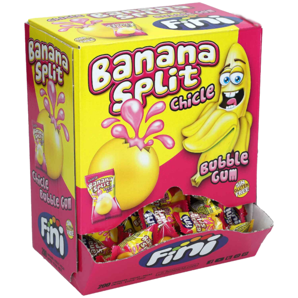 Fini Banana Split Bubble Gum