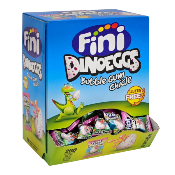 Fini Dinoeggs Bubble Gum 200 Stk.