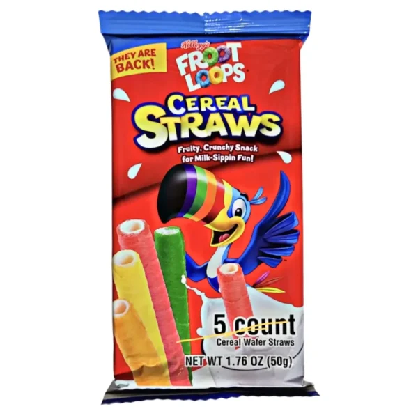 Froot Loops Cereal Straws 50g Froot Loops Cereal Straws 50g