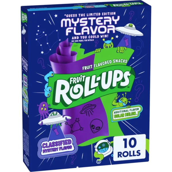 Fruit Roll-Ups Tongue Tattoos Alien Encounters 141g