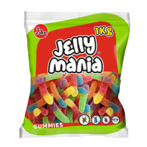 Jake Jelly Mania Sour Worms 1kg