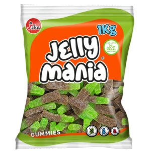 Jake Jelly Mania Sugared Cola Bottles 1kg