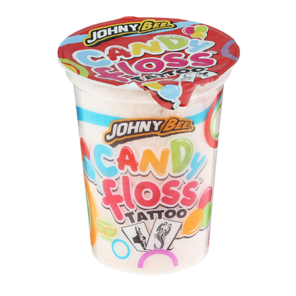 Johny Bee Candy Floss + Tattoo Zuckerwatte 20g Johny Bee Candy Floss + Tattoo Zuckerwatte 20g