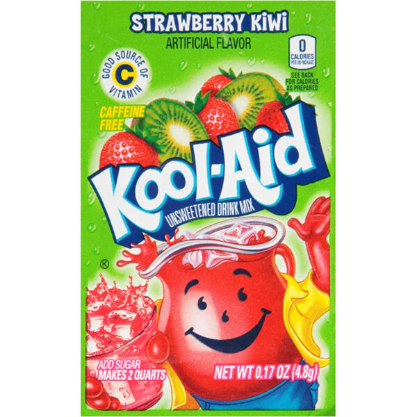 Kool-Aid Unsweetened 2QT Strawberry Kiwi 6,3g