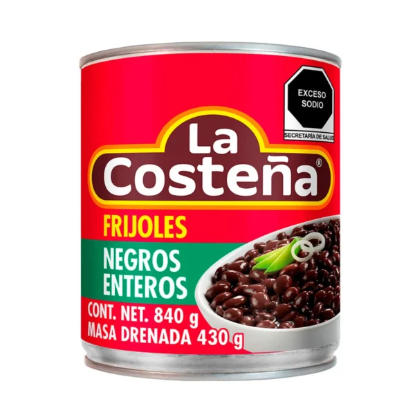 La Costena Frijoles Negros Enteros Kidneybohnen 840g