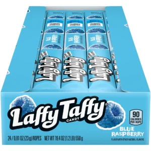 Laffy Taffy Rope Blue Raspberry 24 St. x 23g