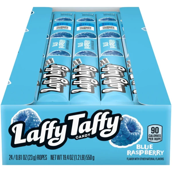 Laffy Taffy Rope Blue Raspberry 24 St. x 23g