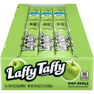 Laffy Taffy Rope Sour Apple 24 St. x 23g