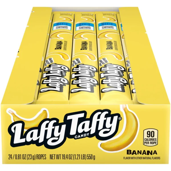 Laffy Taffy Rope Sour Banana 24 St. x 23g