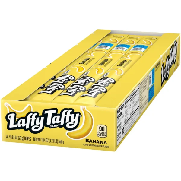 Laffy Taffy Rope Sour Banana 24 St. x 23g