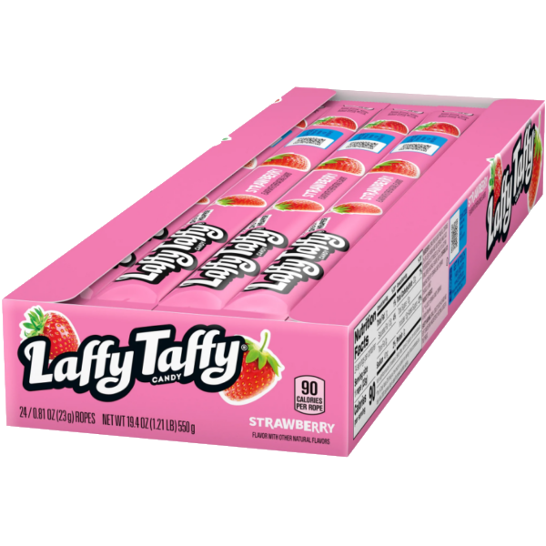 Laffy Taffy Rope Strawberry 24 St 23g Laffy Taffy Rope Strawberry 24 St 23g