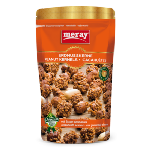 Meray Erdnusskerne mit Sesam ummantelt 150g
