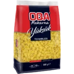 Oba Makarna Yüksük Thimbles 500g