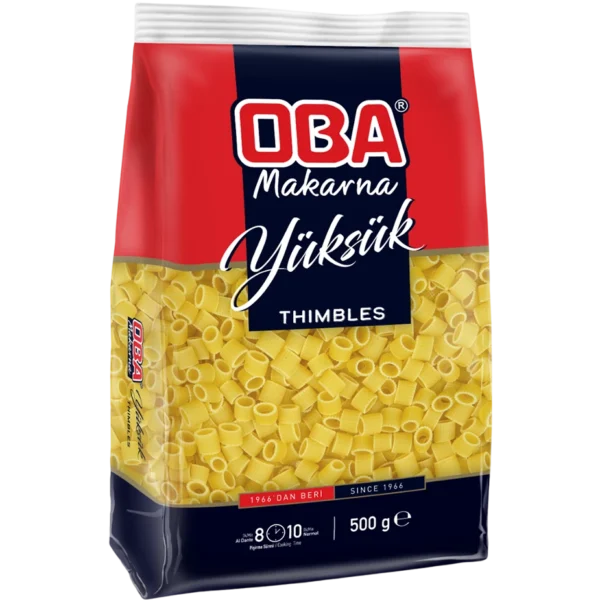 Oba Makarna Yüksük Thimbles 500g