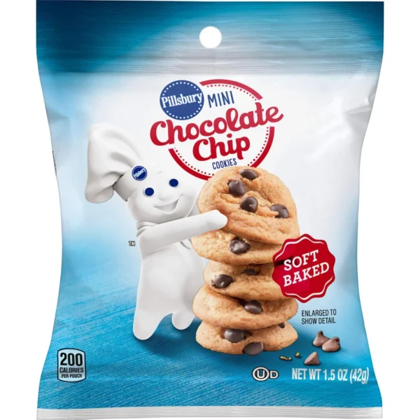 Pillsbury Soft Baked Mini Chocolate Chip Cookies 42g