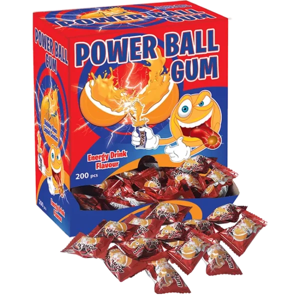 Power Ball Gum Energy Drink Geschmack