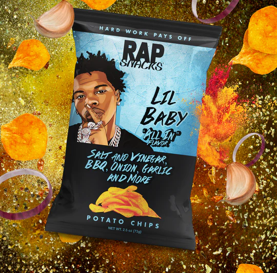 Rap Snack Lil Baby All In Potato Chips 71g