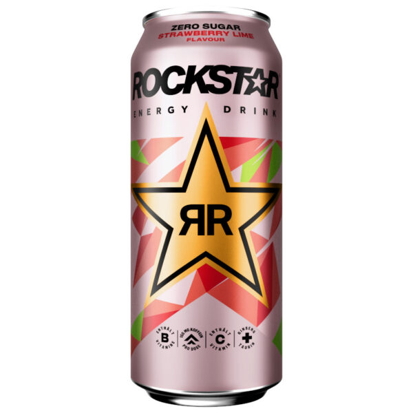 Rockstar Energy Drink Strawberry Lime 250ml