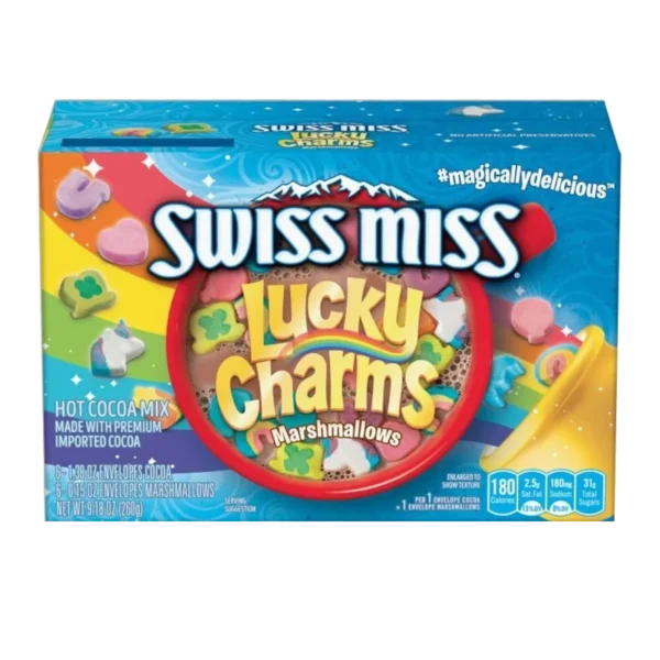 Swiss Miss Hot Cocoa Mix Lucky Charms Marshmallow 260g260g Swiss Miss Hot Cocoa Mix Lucky Charms Marshmallow 260g