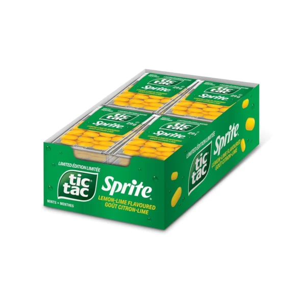 TicTac Sprite Lemon-Lime Flavoured 29g