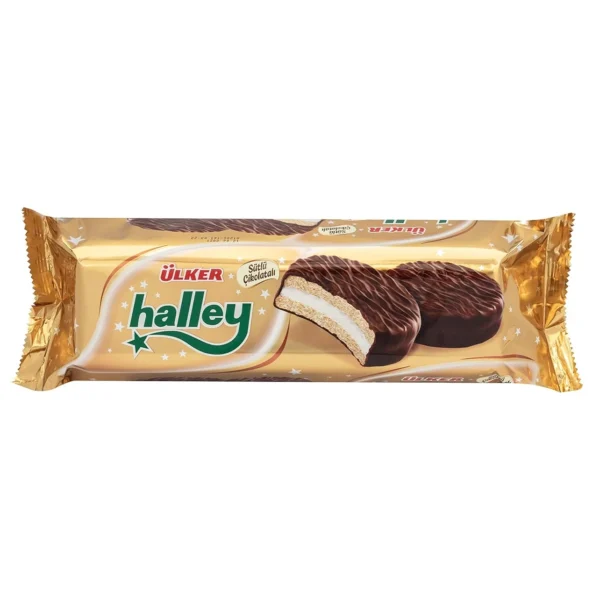 Ülker Halley Sütlü Çikolatalı 300g Ülker Halley Sütlü Çikolatalı 300g