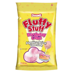 Charms Fluffy Stuff Birthday Cake Algodon de Azucar Bolsa 60g