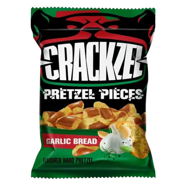 Crackzel Pretzel Pieces Garlic Bread 85g