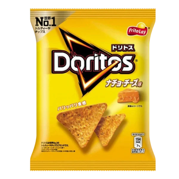 Fritolay Doritos Nacho Cheese Chips 60g Fritolay Doritos Nacho Cheese Chips 60g