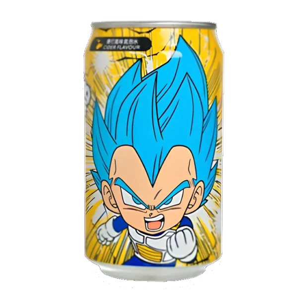 Ocean Bomb Dragonball Vegeta Vanilla Flavour Sparkling Water 330ml Ocean Bomb Dragonball Vegeta Vanilla Flavour Sparkling Water 330ml