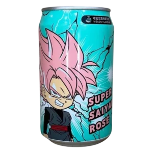 Ocean Bomb Super Saiyan Rose Melon Flavour Sparkling Water 330ml