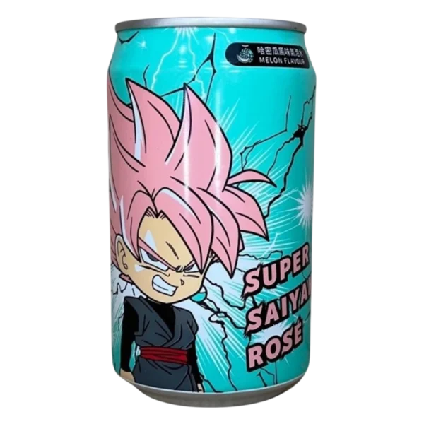 Ocean Bomb Super Saiyan Rose Melon Flavour Sparkling Water 330ml