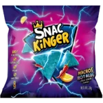 Snac Kinger Nachos Hot Blue Chips 28g