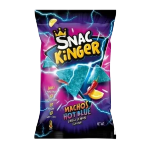Snac Kinger Nachos Hot Blue Chips 95g